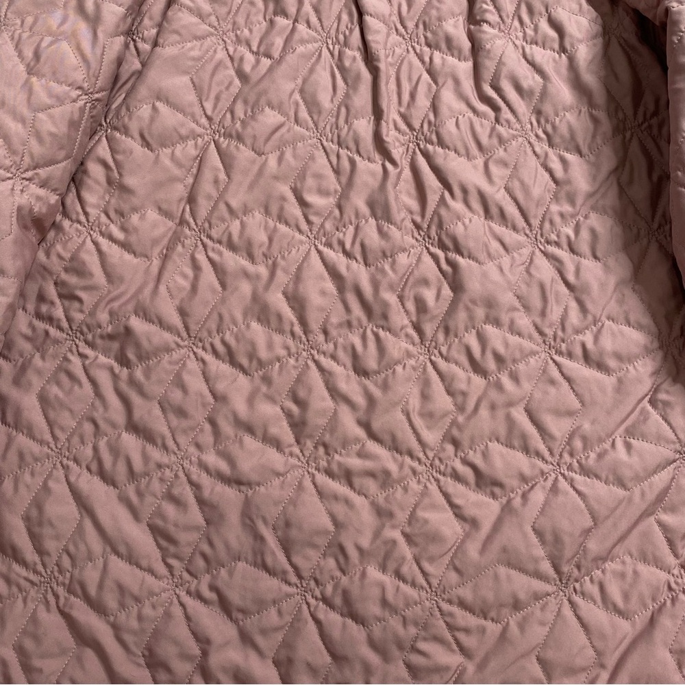 Patagonia Womens Size M Insulated Fjord Flannel Shirt Jacket Gray Quilt Lined - Picture 11 of 14